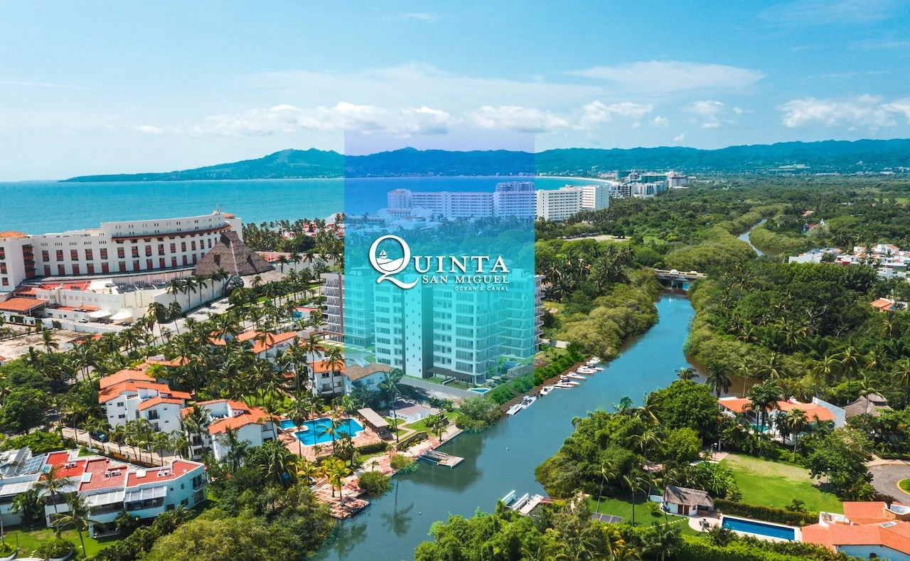 Quinta San Miguel Ocean & Canal location